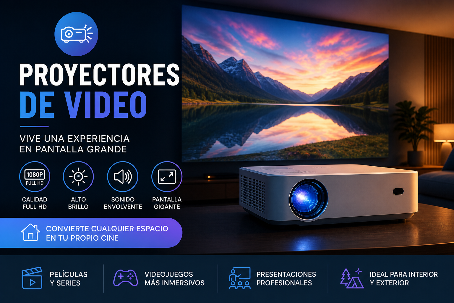 proyectores multimedia