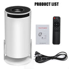 WiFi Mini 4K Smart Projector Bluetooth Home Video Projector Android