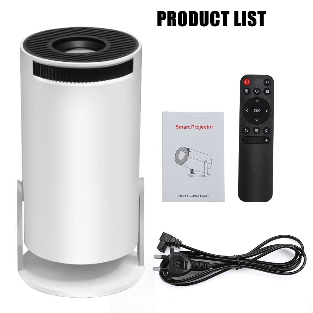 WiFi Mini 4K Smart Projector Bluetooth Home Video Projector Android