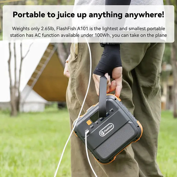 Flashfish 120W Portable Power Station,