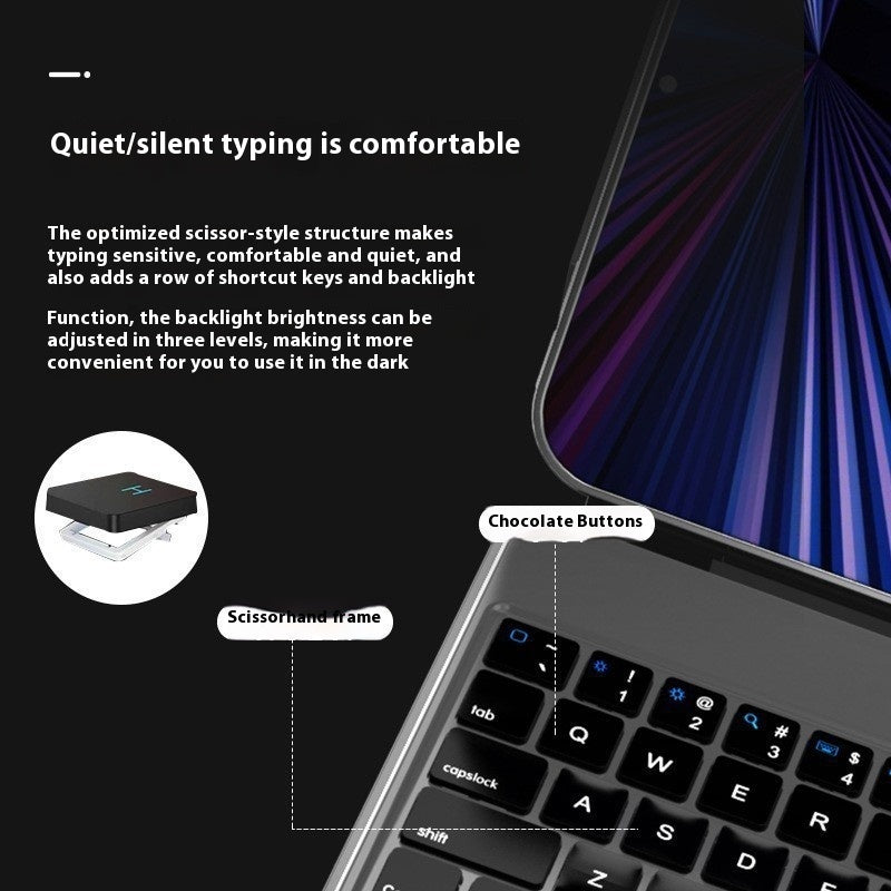 Suspension Magic Control Keyboard For Tablet Computer