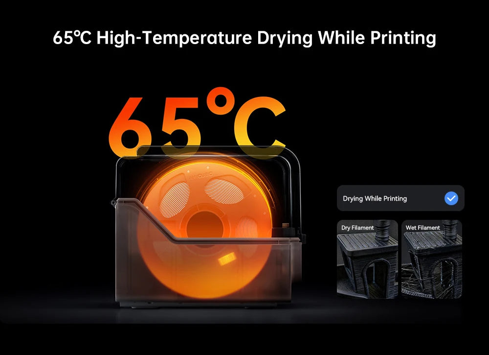 Anycubic Kobra S1 Max Combo Multicolor 3D Printer Max 600mm/s Fast Speed with 350℃ Hotend Hardened Steel Nozzle, 350×350×350mm