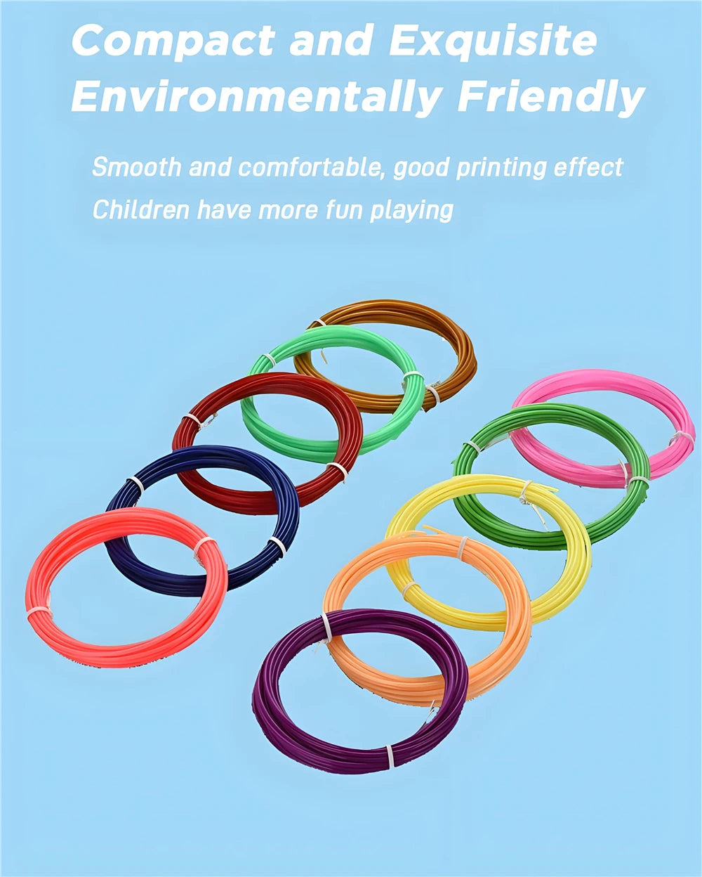3D Printing Pen Drawing With LCD Screen Compatible Pen PLA Filament Toys Safe Paiting for Children DIY Birthday Gift Kids