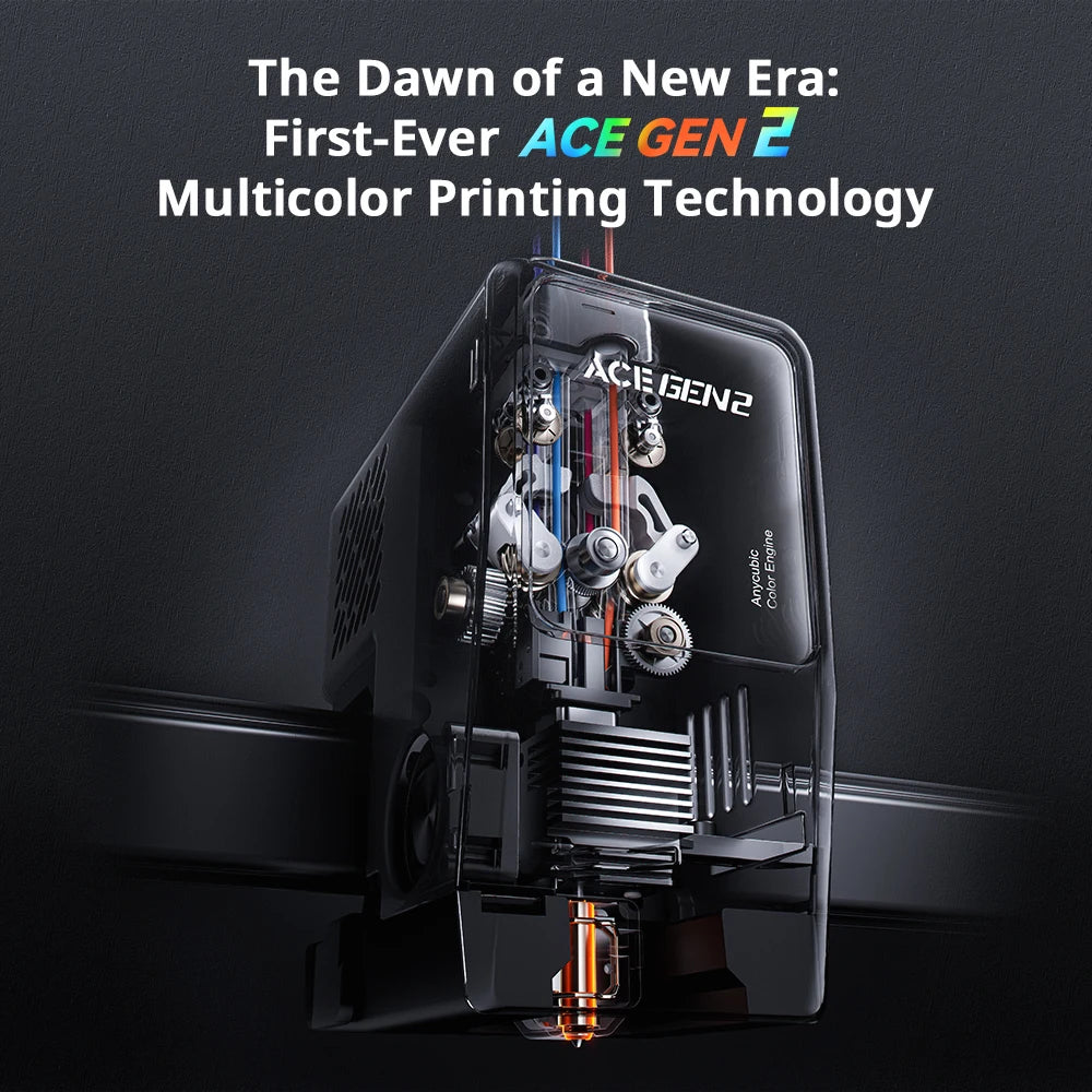 ANYCUBIC Kobra X 3D Printer 2X Speed & Filament Saving Auto Leveling Max 600mm/s Print Speed Soft & Hard Multi-color 3D Printer