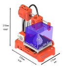 Easythreed K7 Portable Mini Desktop 3D Printer Household DIY Model Making 3D Printing Machine Entry Printer for Beginners & Kids