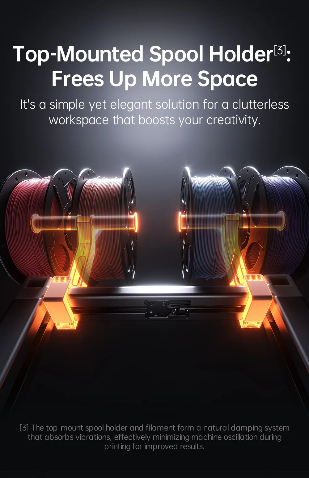ANYCUBIC Kobra X 3D Printer 2X Speed & Filament Saving Auto Leveling Max 600mm/s Print Speed Soft & Hard Multi-color 3D Printer