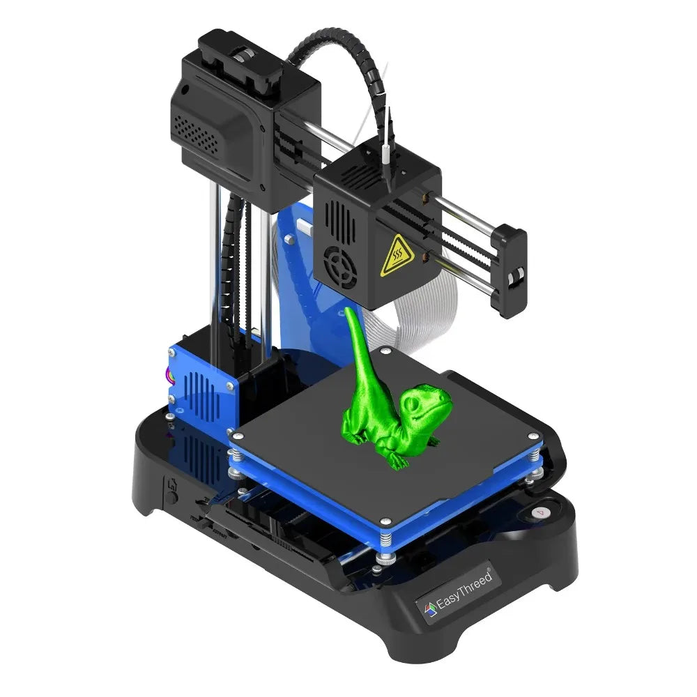 Easythreed K7 Portable Mini Desktop 3D Printer Household DIY Model Making 3D Printing Machine Entry Printer for Beginners & Kids