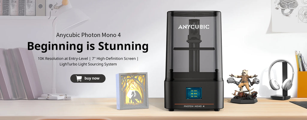 ANYCUBIC Wash & Cure 3 For Photon Mono 4 LCD SLA 3D Printer Models UV Rotary Curing Resin Cleaning Machine 2 in 1