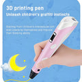3D Printing Pen Drawing With LCD Screen Compatible Pen PLA Filament Toys Safe Paiting for Children DIY Birthday Gift Kids