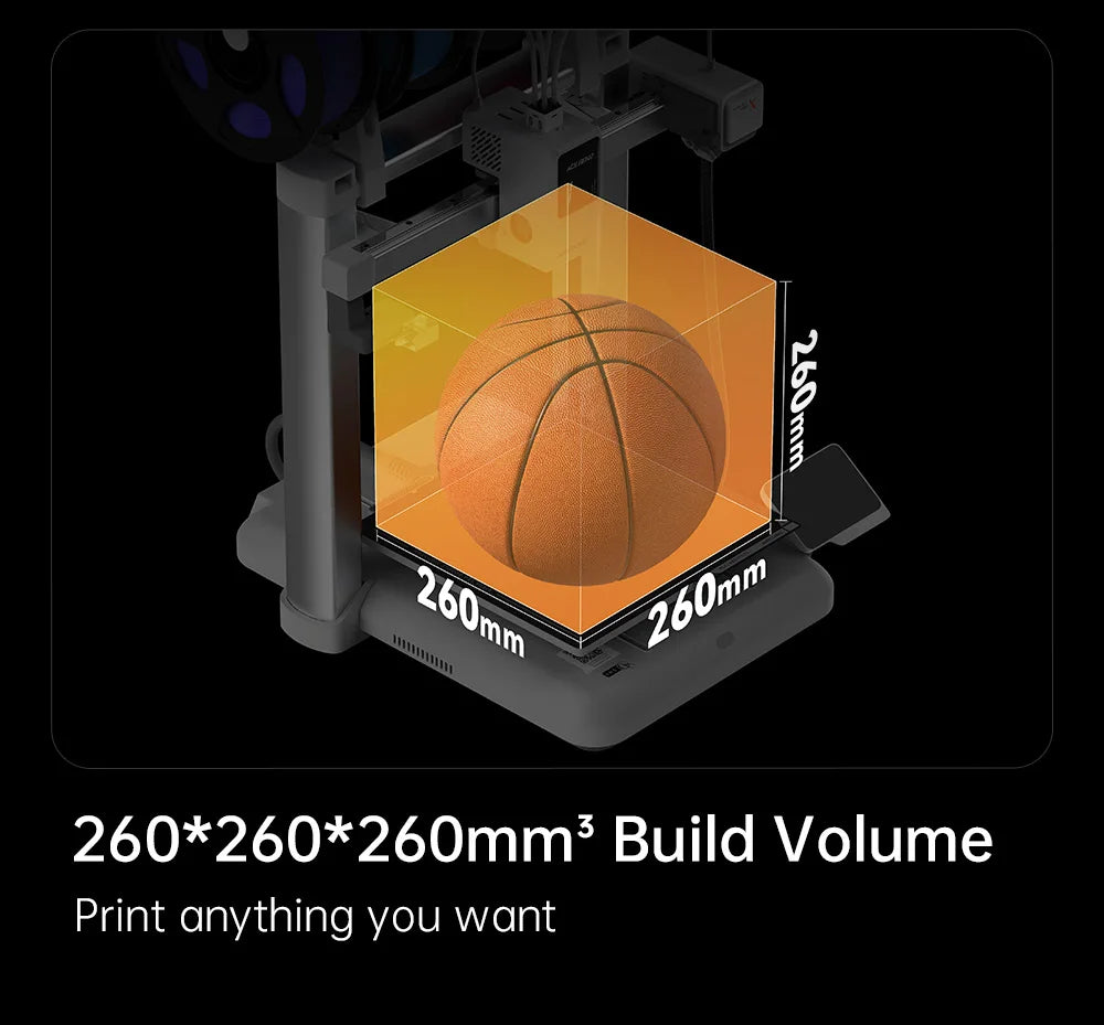 ANYCUBIC Kobra X 3D Printer 2X Speed & Filament Saving Auto Leveling Max 600mm/s Print Speed Soft & Hard Multi-color 3D Printer