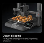 ANYCUBIC Kobra X 3D Printer 2X Speed & Filament Saving Auto Leveling Max 600mm/s Print Speed Soft & Hard Multi-color 3D Printer