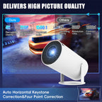 WiFi Mini 4K Smart Projector Bluetooth Home Video Projector Android