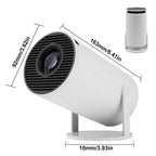 WiFi Mini 4K Smart Projector Bluetooth Home Video Projector Android