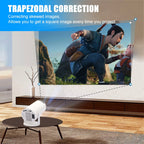 WiFi Mini 4K Smart Projector Bluetooth Home Video Projector Android